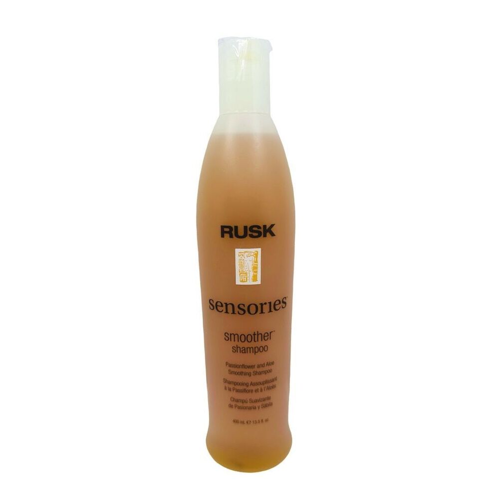 Rusk Sensories Smoother Shampoo - Passionflower & Aloe - 13.5 fl oz / 400 ml